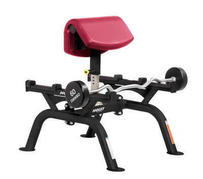 Hoist Fitness CF3555 Commercial Standing Preacher Curl - Fitness Outlet 