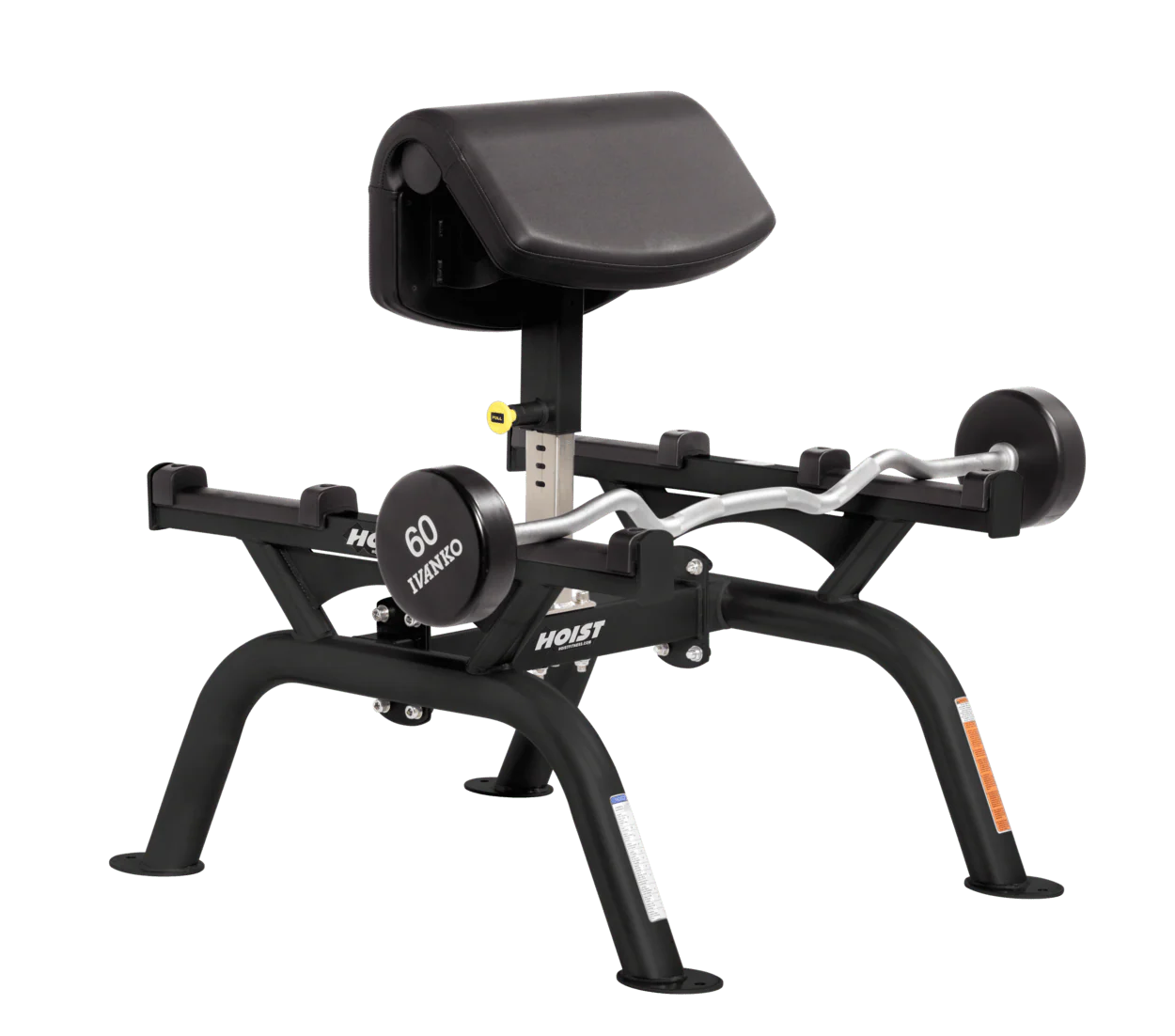 Hoist Fitness CF3555 Commercial Standing Preacher Curl - Fitness Outlet 