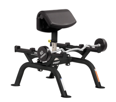 Hoist Fitness CF3555 Commercial Standing Preacher Curl - Fitness Outlet 