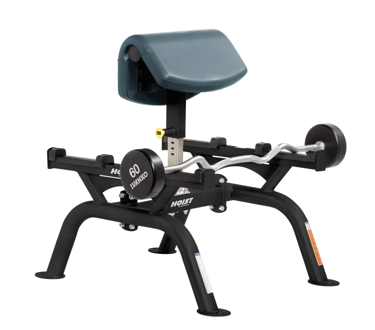Hoist Fitness CF3555 Commercial Standing Preacher Curl - Fitness Outlet 