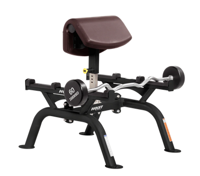 Hoist Fitness CF3555 Commercial Standing Preacher Curl - Fitness Outlet 