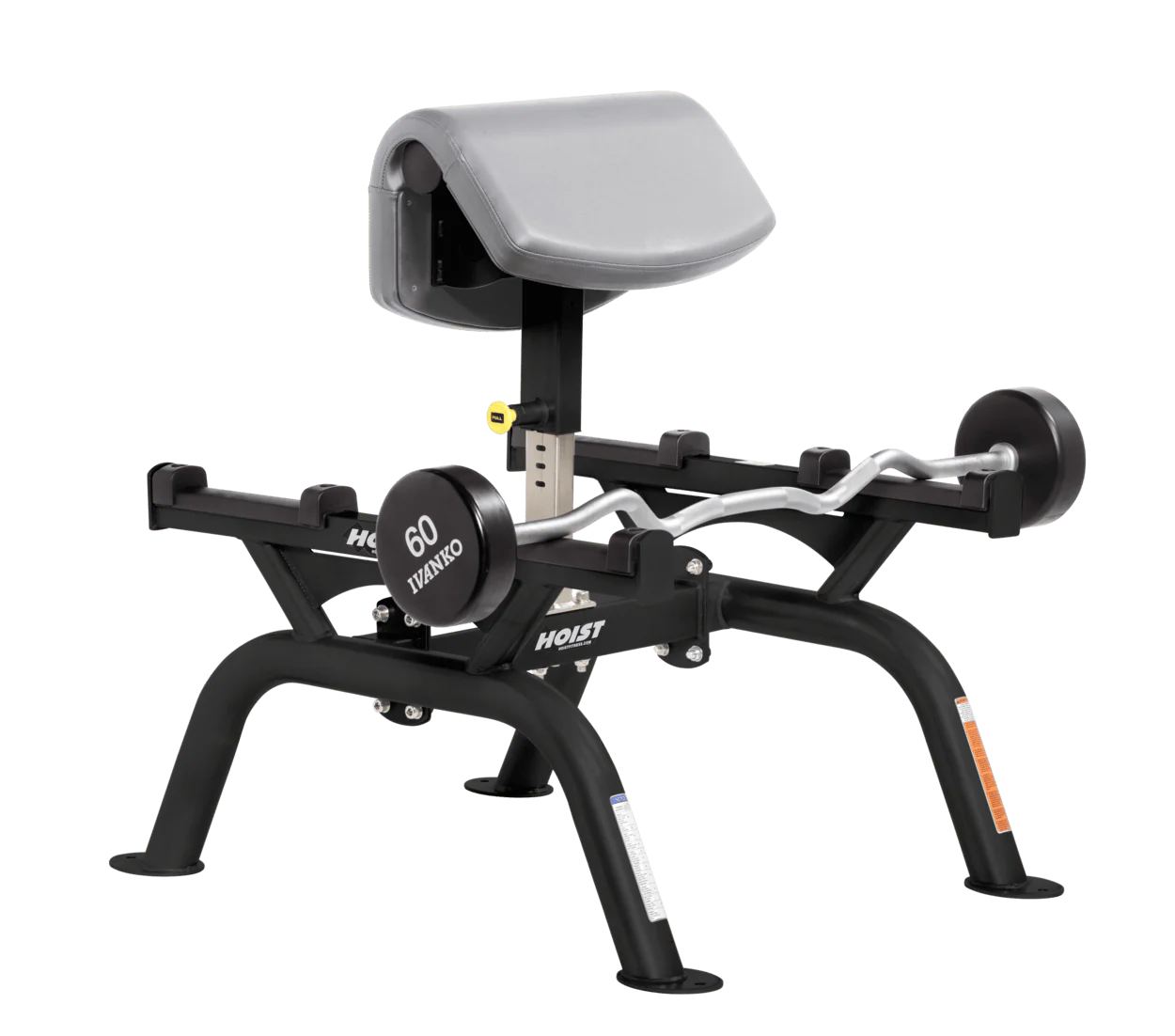 Hoist Fitness CF3555 Commercial Standing Preacher Curl - Fitness Outlet 