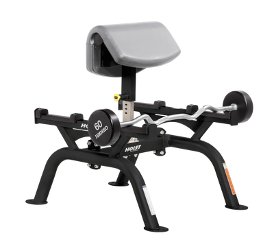 Hoist Fitness CF3555 Commercial Standing Preacher Curl - Fitness Outlet 