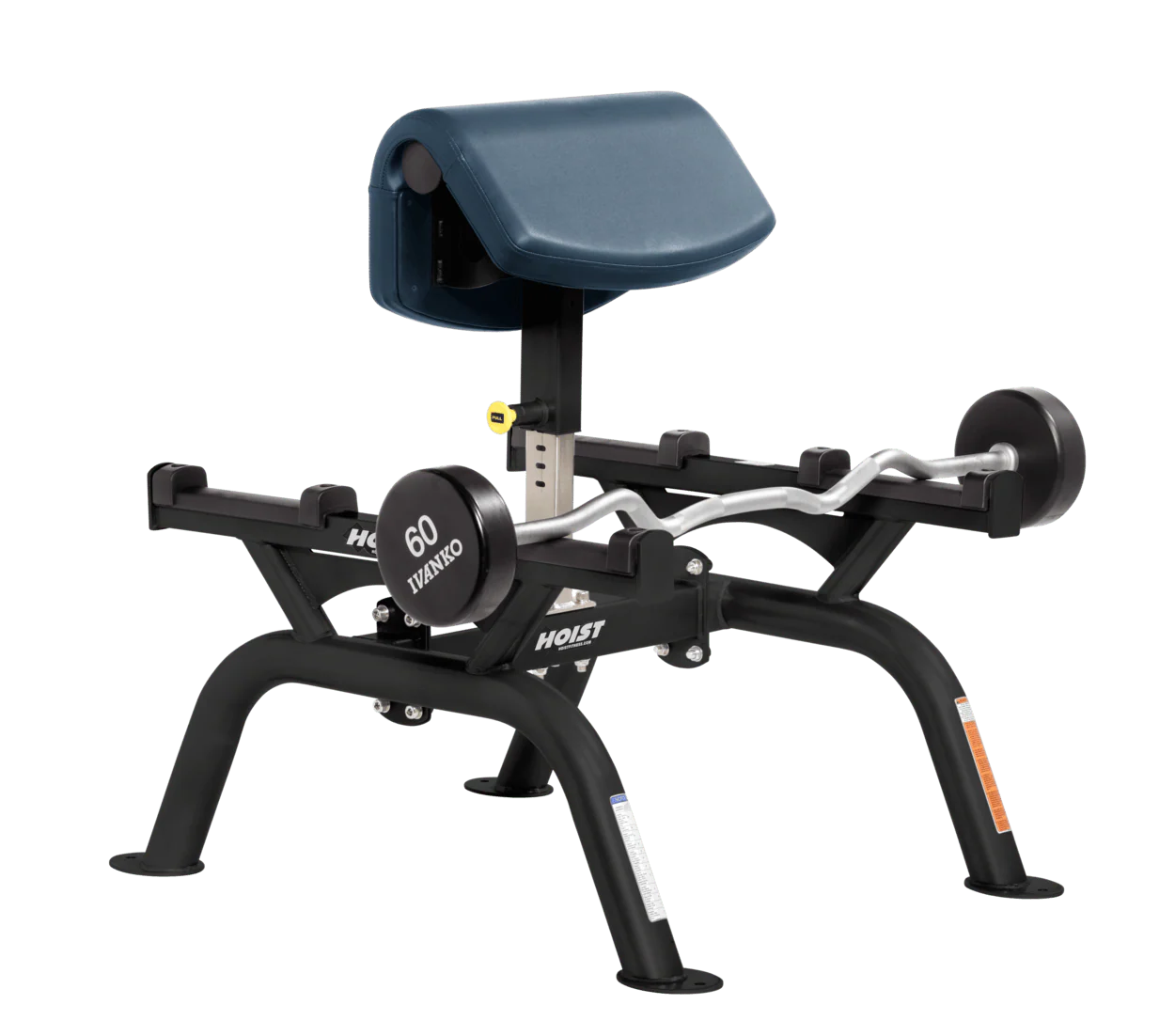 Hoist Fitness CF3555 Commercial Standing Preacher Curl - Fitness Outlet 