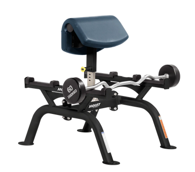 Hoist Fitness CF3555 Commercial Standing Preacher Curl - Fitness Outlet 