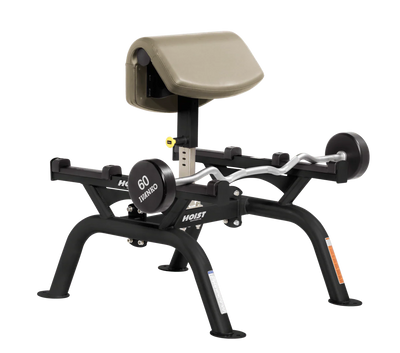 Hoist Fitness CF3555 Commercial Standing Preacher Curl - Fitness Outlet 