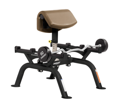 Hoist Fitness CF3555 Commercial Standing Preacher Curl - Fitness Outlet 