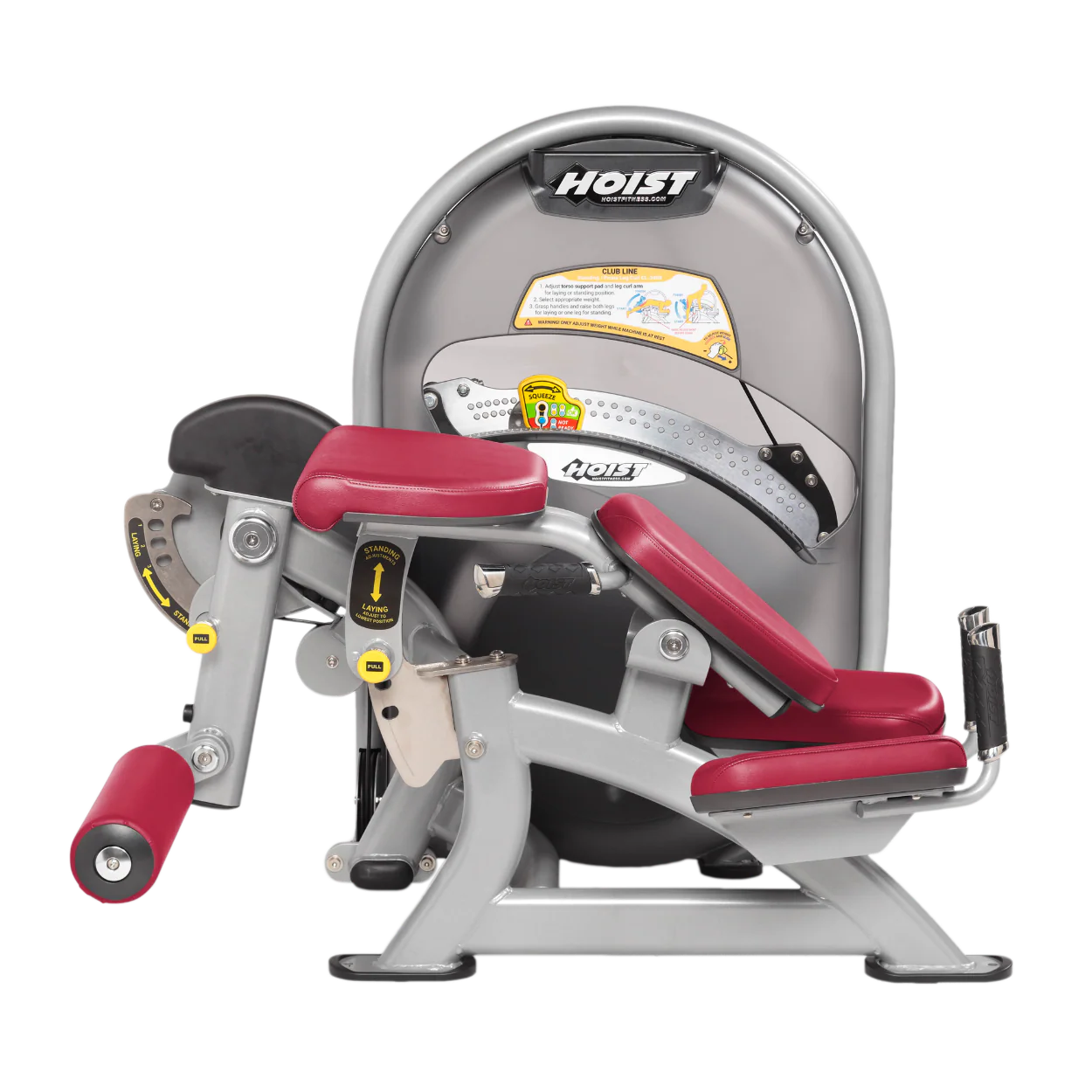 Hoist Fitness CL3408 Standing / Prone Leg Curl - Fitness Outlet 