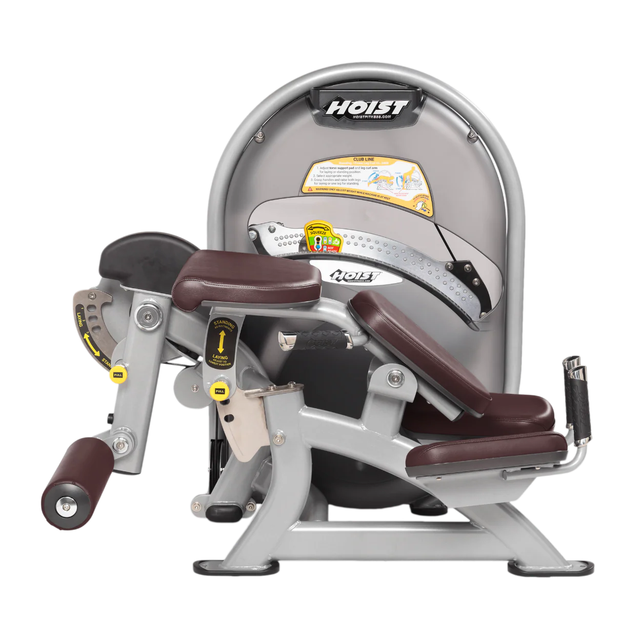 Hoist Fitness CL3408 Standing / Prone Leg Curl - Fitness Outlet 