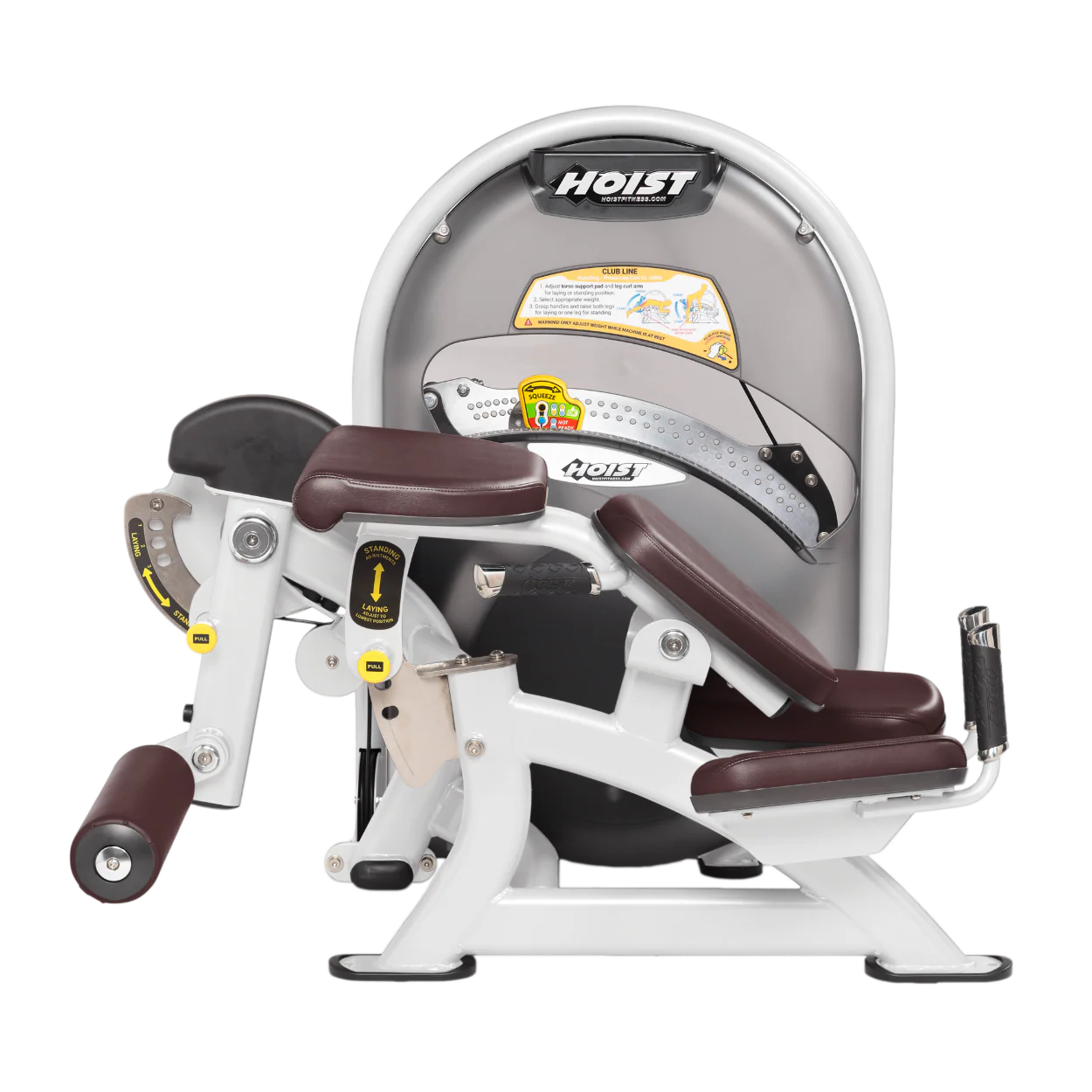 Hoist Fitness CL3408 Standing / Prone Leg Curl - Fitness Outlet 