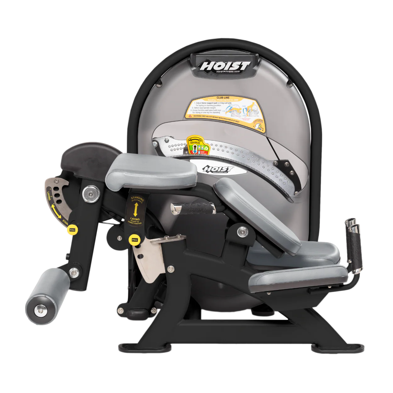Hoist Fitness CL3408 Standing / Prone Leg Curl - Fitness Outlet 