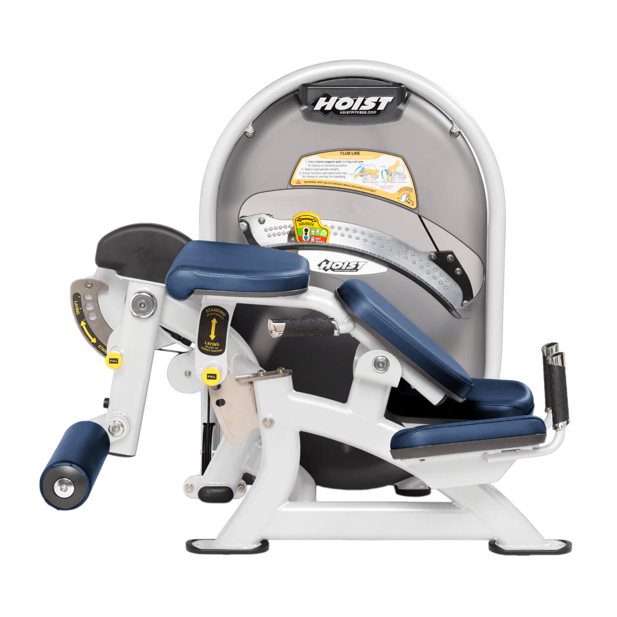 Hoist Fitness CL3408 Standing / Prone Leg Curl - Fitness Outlet 