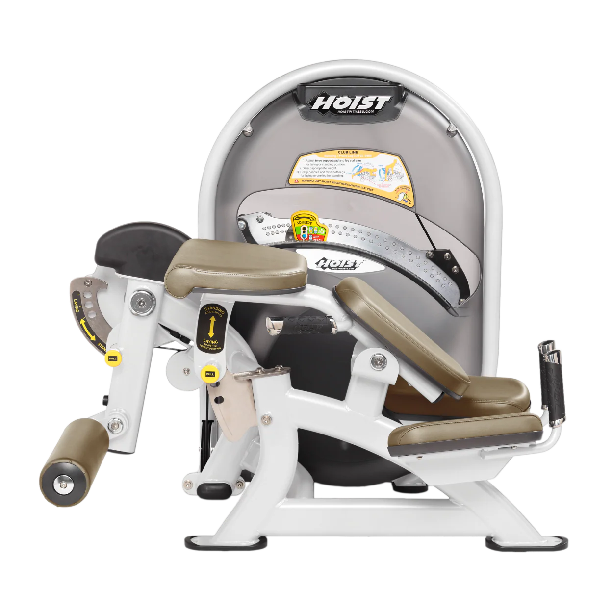 Hoist Fitness CL3408 Standing / Prone Leg Curl - Fitness Outlet 