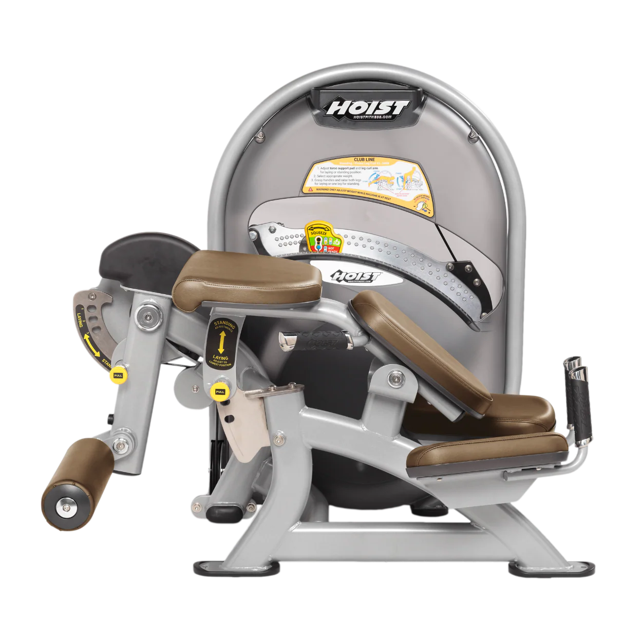 Hoist Fitness CL3408 Standing / Prone Leg Curl - Fitness Outlet 