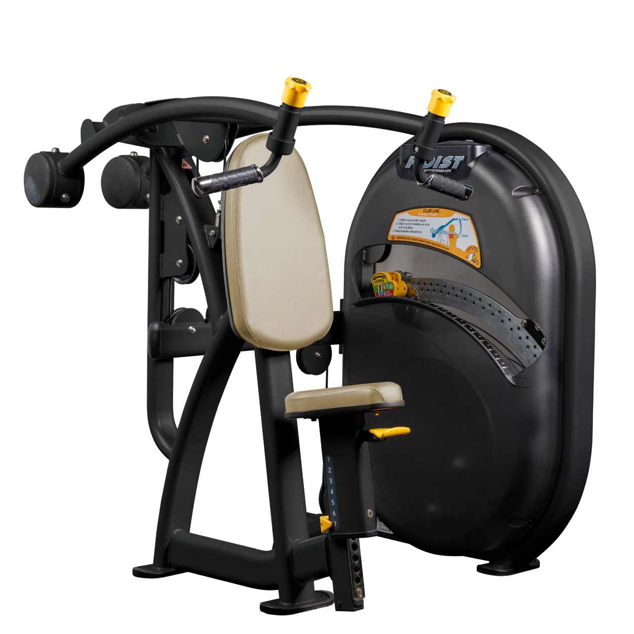 Hoist Fitness CL3501 Shoulder Press - Fitness Outlet 