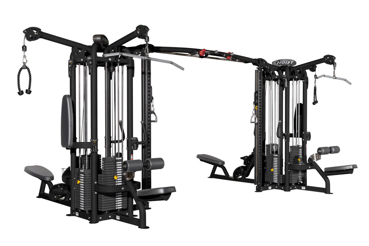 HOIST Fitness 9 Station Dual Pod CMJ6000-2 - matte black 