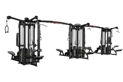 HOIST Fitness 14 Station Tri Pod CMJ6000-3 - Matte Black 