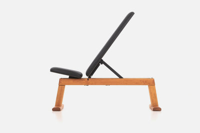 Weight Bench in Cherry 