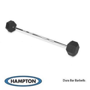 Hampton Dura-Bar Straight Barbells Set (25 - 115 Ibs)