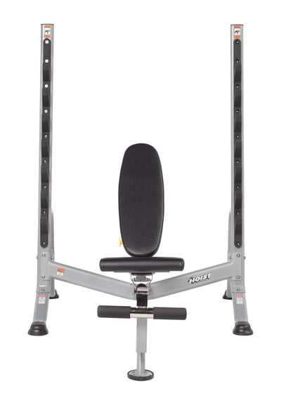 Hoist HF 5170 7 POSTION FID OLYMPIC BENCH SHOWN FROM THE FRONT