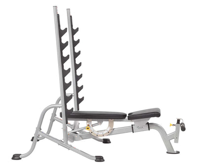 Hoist HF 5170 7 POSTION FID OLYMPIC BENCH SHOWN FROM THE SIDE FLAT