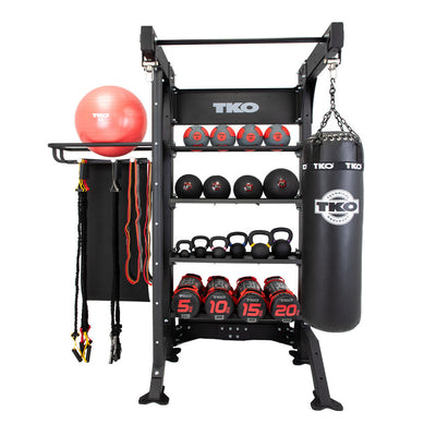 TKO Free Standing Single Suspension Bay - Combat Package
