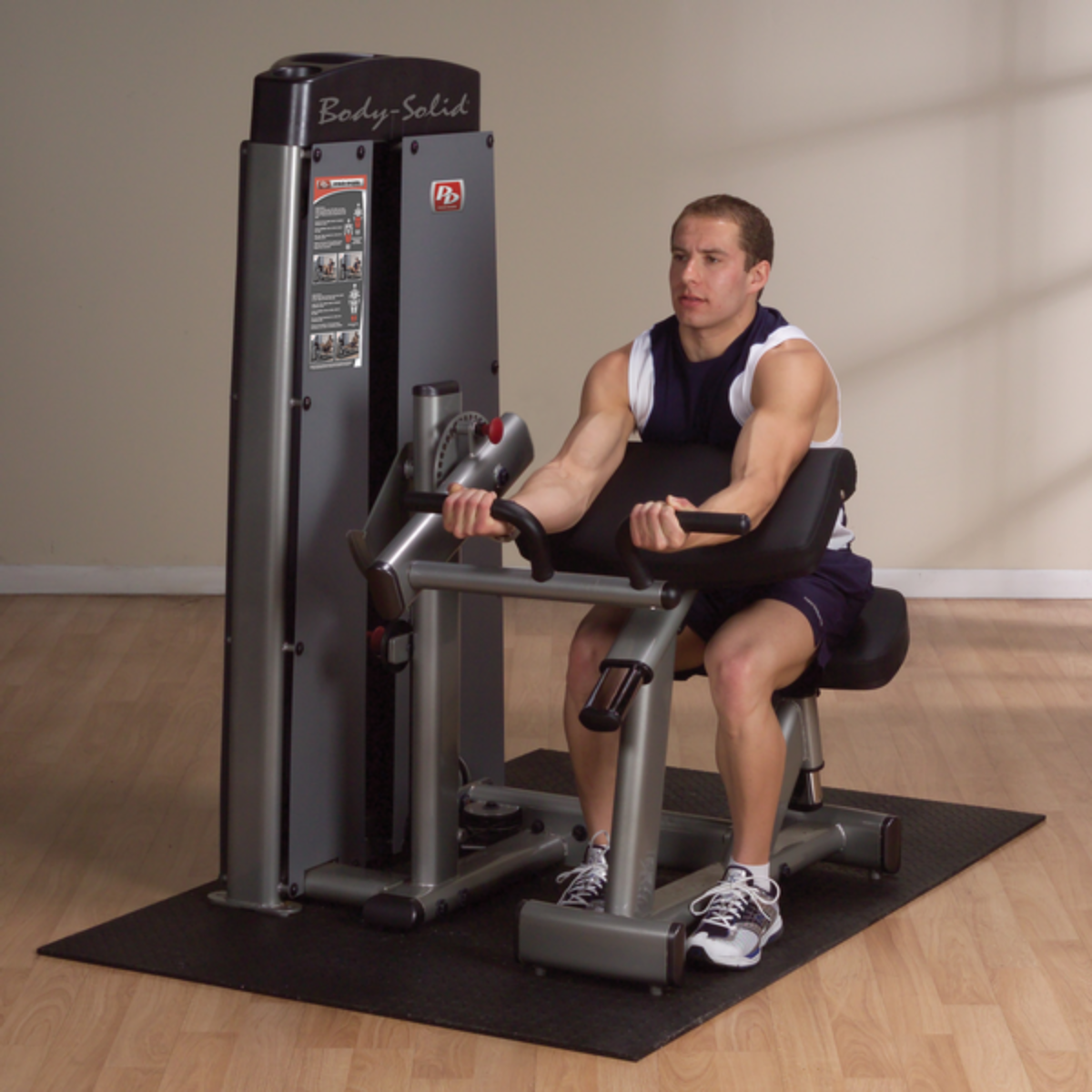 Body-Solid Pro DBTC-SF Dual Bicep & Tricep Machine - FITNESS OUTLET