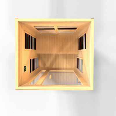 Golden Designs Cardoba 2 Person Low EMF FAR Infrared Sauna