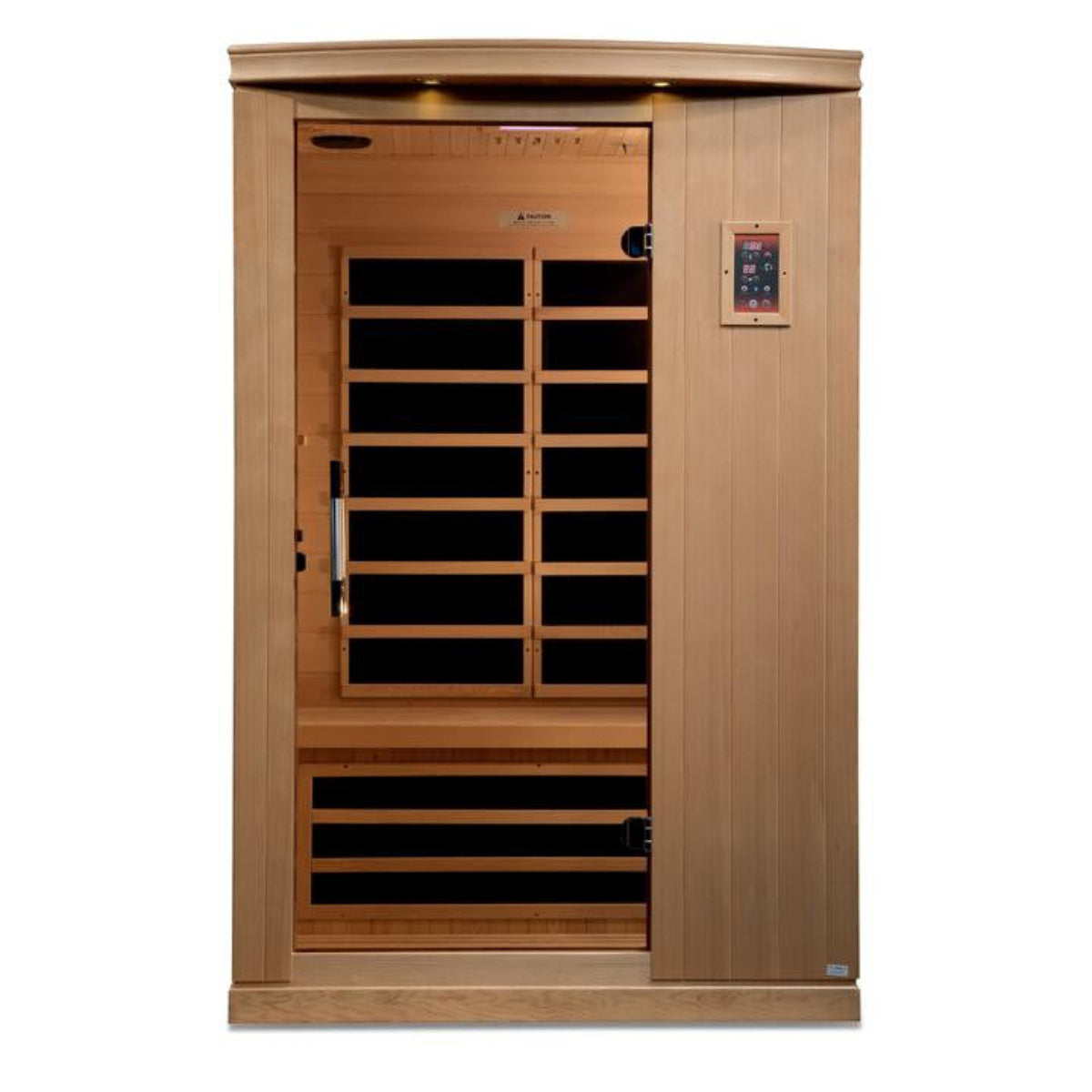Dynamic Venice Elite 2-person Ultra Low EMF (Under 3MG) FAR Infrared Sauna (Canadian Hemlock)