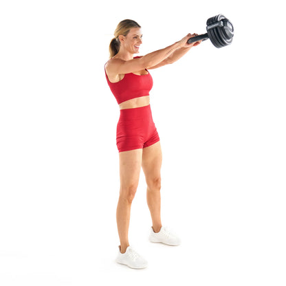 Echelon Strength Adjustable Dumbbells 752 with Stand - Fitness Outlet