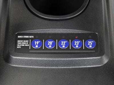 BodyCraft E1200 LCD Adjustable-Stride Elliptical EXP Series