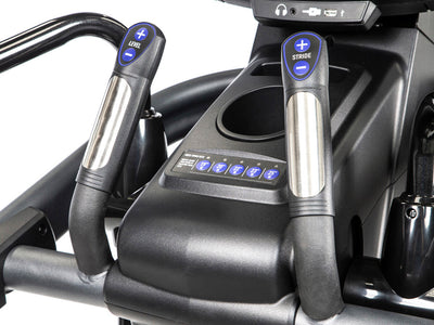 BodyCraft E1200 LCD Adjustable-Stride Elliptical EXP Series