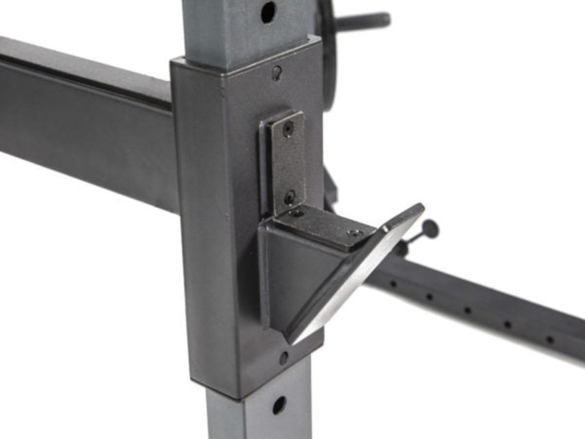 BodyCraft F730 Power Rack Shown with Optional Accessories/Add-Ons