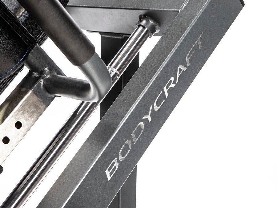 BodyCraft F760 PRO Linear Bearing Leg Press Hack Squat Hip Sled - Weight Plates NOT Included