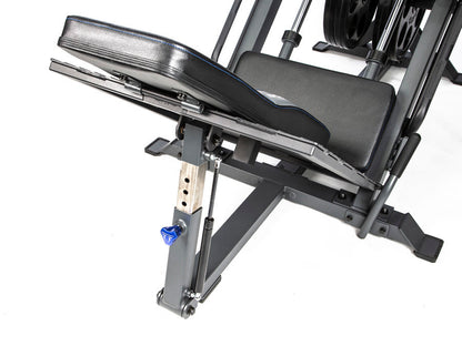 BodyCraft F760 PRO Linear Bearing Leg Press Hack Squat Hip Sled - Weight Plates NOT Included