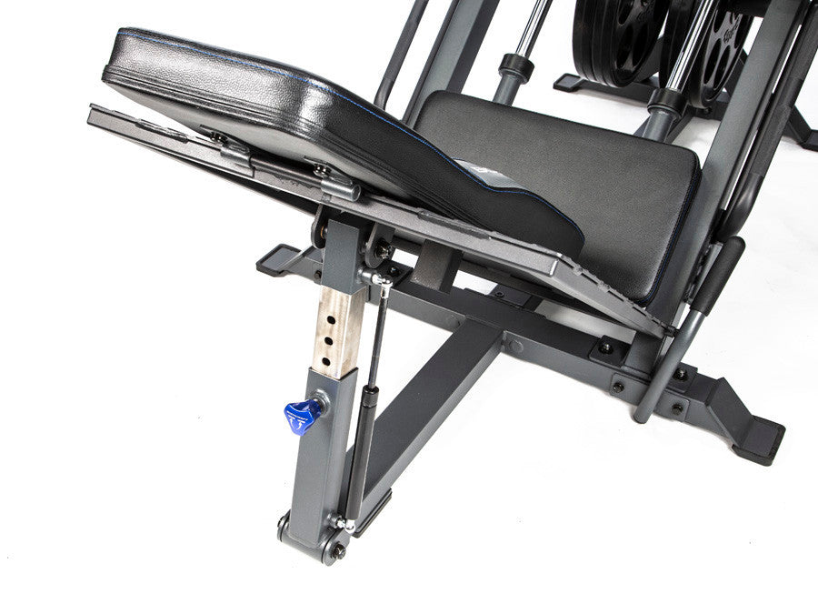 BodyCraft F760 PRO Linear Bearing Leg Press Hack Squat Hip Sled - Weight Plates NOT Included