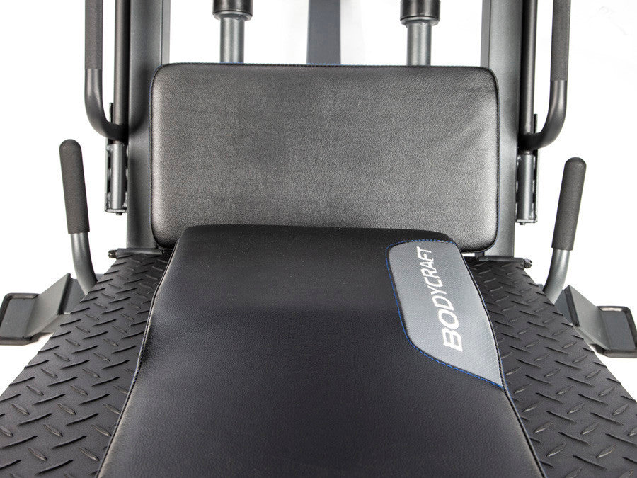 BodyCraft F760 PRO Linear Bearing Leg Press Hack Squat Hip Sled - Weight Plates NOT Included