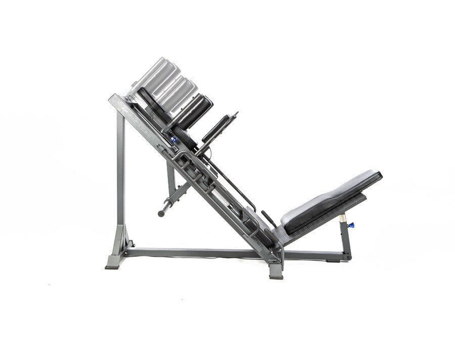 BodyCraft F760 PRO Linear Bearing Leg Press Hack Squat Hip Sled - Weight Plates NOT Included
