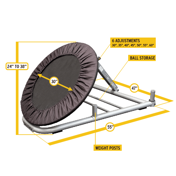 Body-Solid Ball Rebounder GBR10 - Weights and Medicine Balls Sold Separately