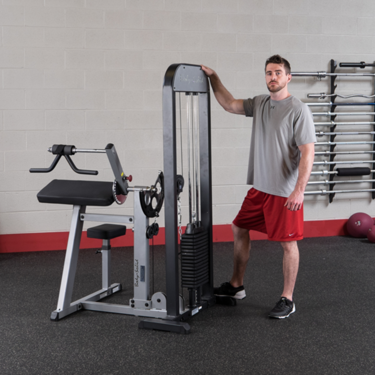 Body-Solid PRO-Select Biceps & Triceps Machine