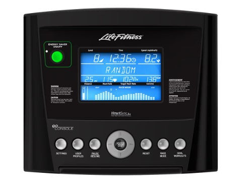 Life Fitness E3 Elliptical Cross-Trainer - Go Console