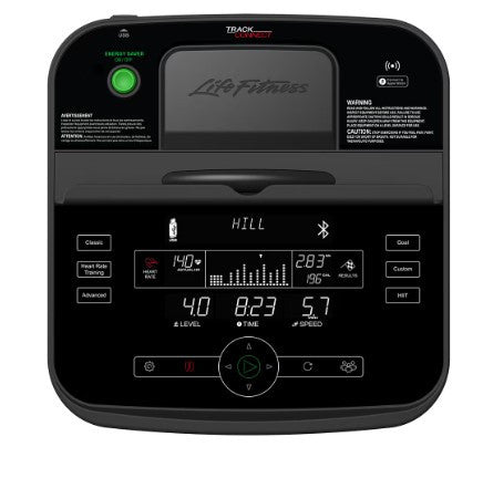 Life Fitness RS1 Recumbent Bike - Track Connect Console