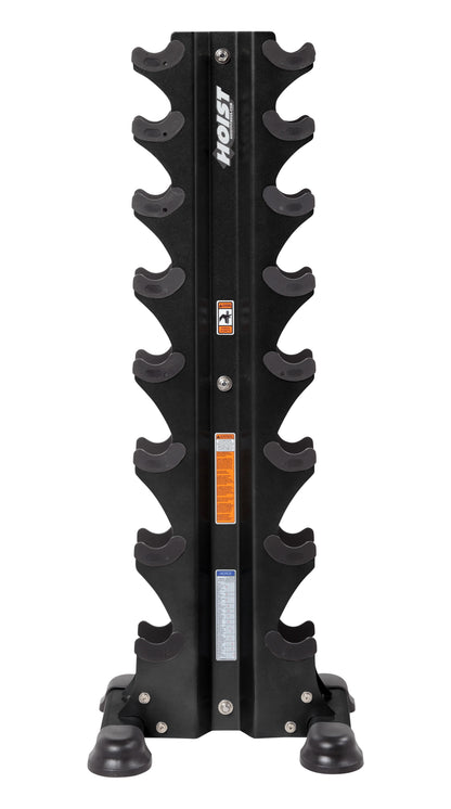 Hoist Fitness HF5460 Eight Pair Vertical Dumbbell Rack - FITNESS OUTLET