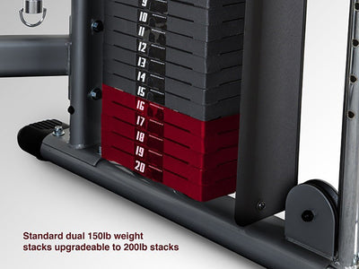 Optional BodyCraft HFT PRO Weight Stack Upgrade
