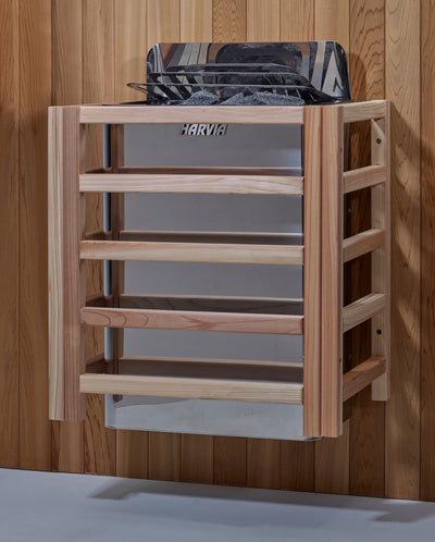 Golden Designs "Arosa" 4 Person Barrel Traditional Sauna -  Pacific Cedar