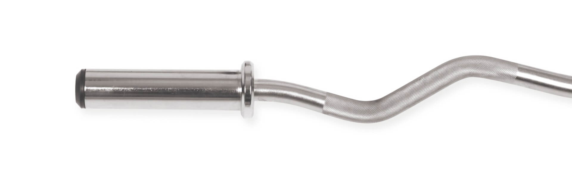 Hampton 4' International Curl Bronze Bushing Bar with Hard Chrome Finish (28 mm)