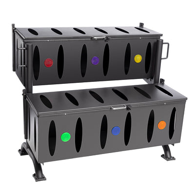 Hampton Group X Two-Tiered Jelly Bell Rack - Dumbbells Sold Separately