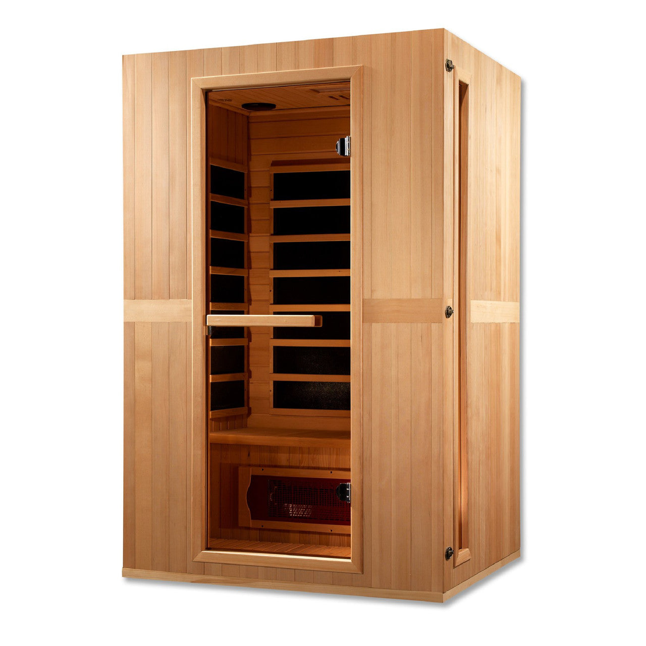 Golden Designs Maxxus 2-Person Low EMF (Under 8MG) FAR Infrared Sauna (Canadian Hemlock)