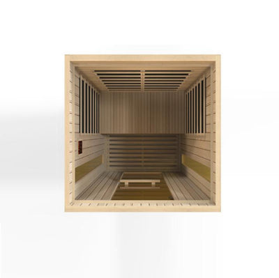 Golden Designs Maxxus 2-Person Low EMF (Under 8MG) FAR Infrared Sauna (Canadian Hemlock)