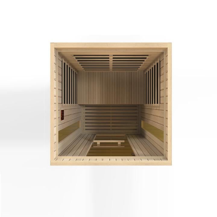 Golden Designs Maxxus 2-Person Low EMF (Under 8MG) FAR Infrared Sauna (Canadian Hemlock)